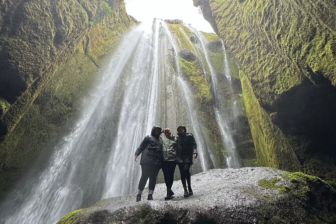 Private South Coast tour / Black Sand Beach, Waterfalls and more - Gljúfrabúi: a quieter waterfall close to Seljalandsfoss