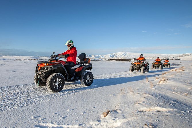 Quad Bike Tour on Black Lava Sands from Mýrdalur - Following Jökulsá and back toward the mountain foot