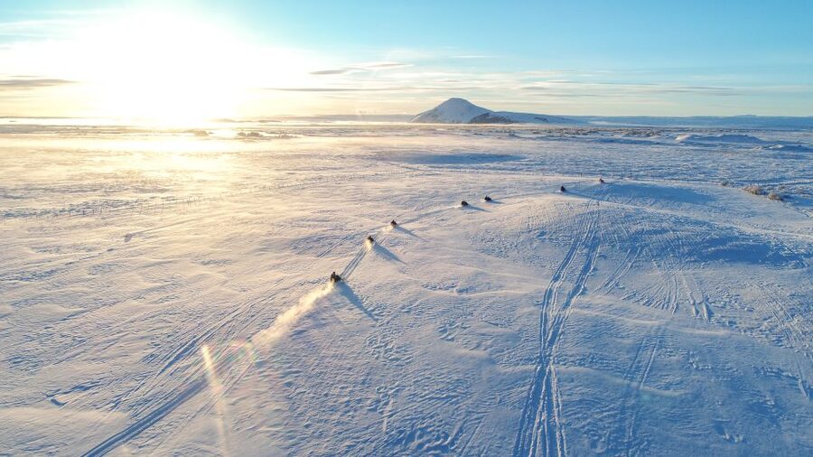 Reykjahlid: Snowmobile Adventure by Lake Mývatn - Local Stories and Off-the-Route Moments