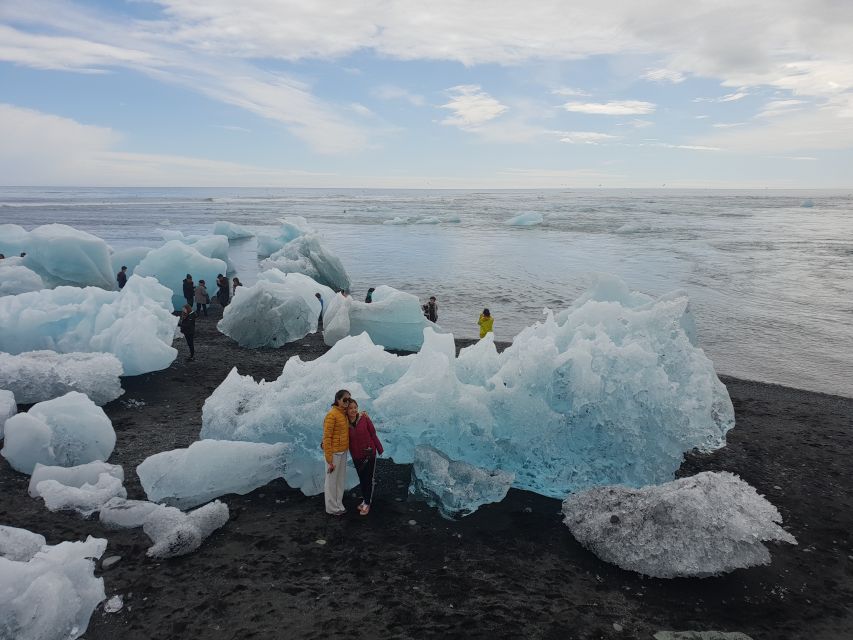 Reykjavík: 2-Day Tour with Icebergs, Glaciers & Waterfalls - Reynisfjara Black Beach: Basalt Columns, Sea Stacks, and Real Drama