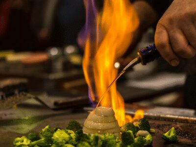 7-Course Teppanyaki Tasting Menu with Fire Show