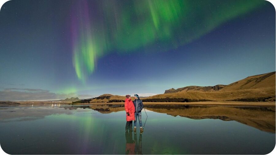 Reykjavik: Aurora Reykjavik The Northern Lights Center Entry - The movie theater moment: a 30-minute Aurora 4K timelapse show