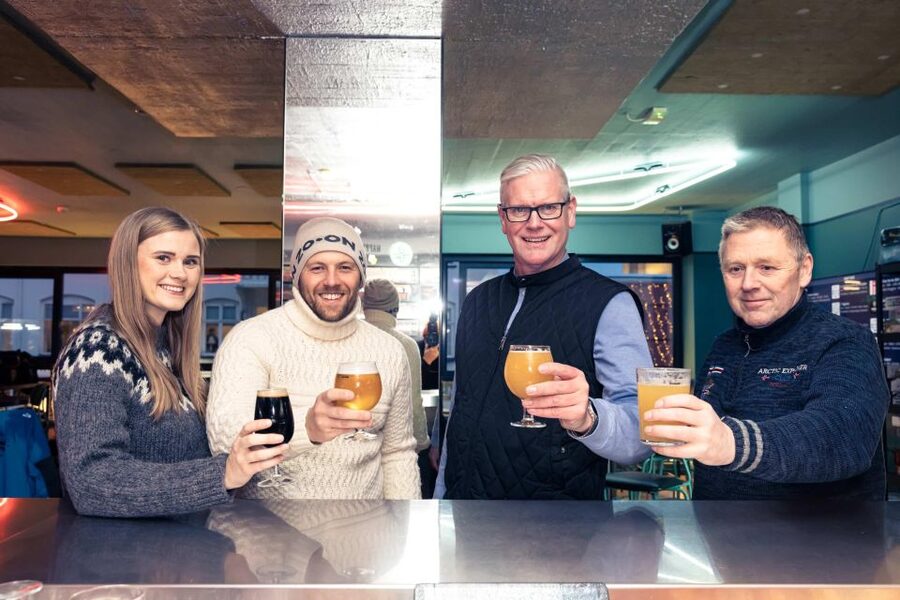 Reykjavik: Beer and Booze Tour - Skúli Craft bar for beer and whiskey tasting, the big anchor stop