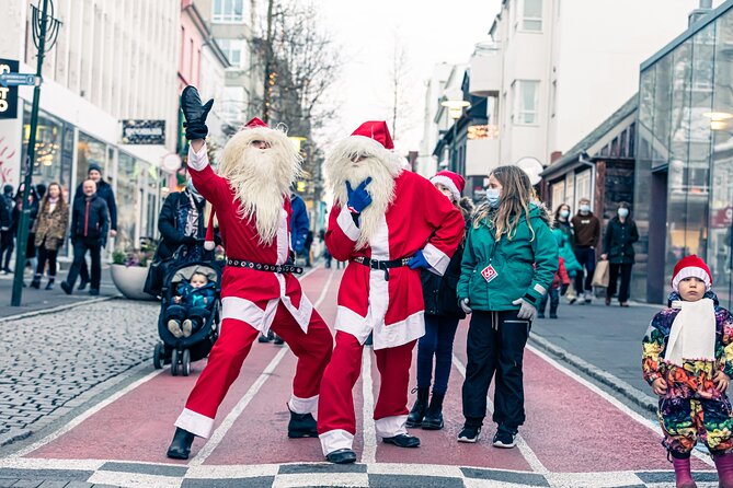 Reykjavik Christmas Walking Tour - Penninn Eymundsson and Litla Jolabudin: gifts, books, and ornaments that say Iceland