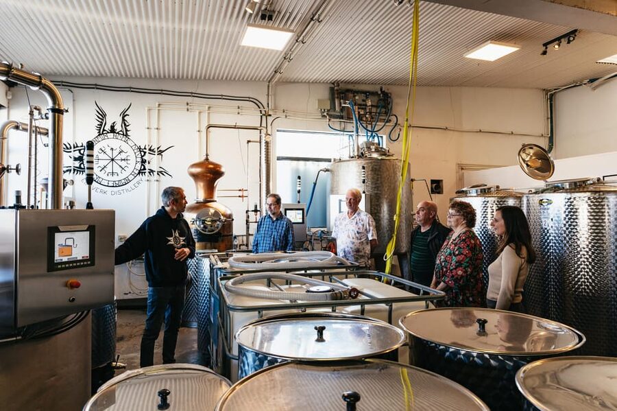 Reykjavik: Eimverk Distillery Guided Tour with Tasting - Flóki, Vor, and Víti: how to taste what you’re served