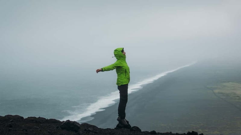 Reykjavík: Epic South Coast Tour - Waterfalls & Black Beach - Skógafoss: the 60-meter waterfall you feel in your chest