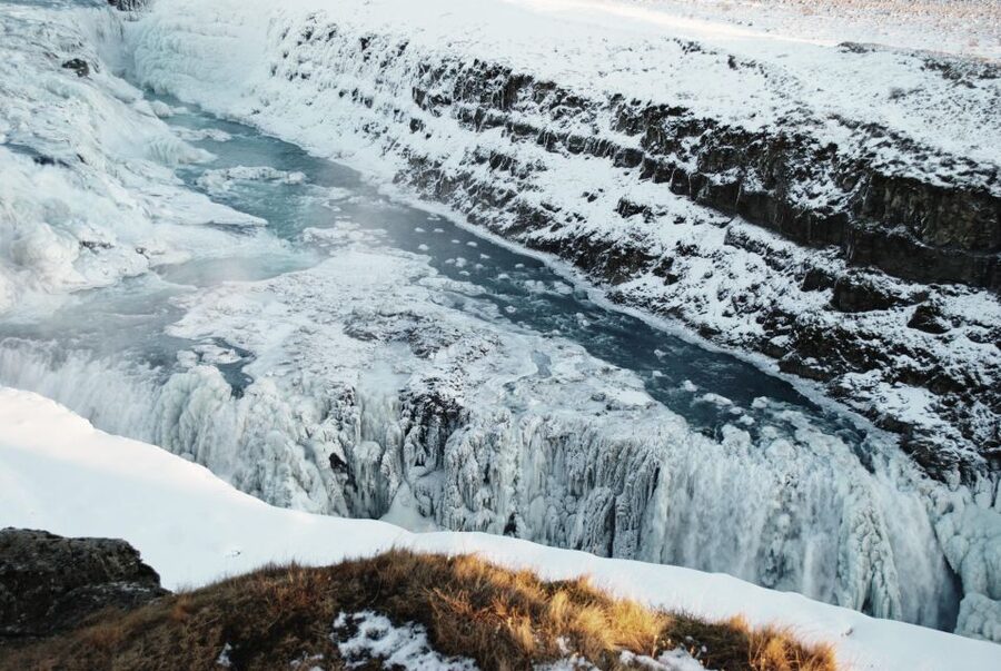 Reykjavík: Golden Circle Afternoon Tour - Gullfoss Waterfall: The Golden Falls View That Makes People Pause