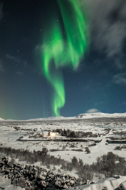Reykjavík: Golden Circle, Blue Lagoon & Northern Lights Tour - Kerið Crater and the Quick Detour That Changes the Mood