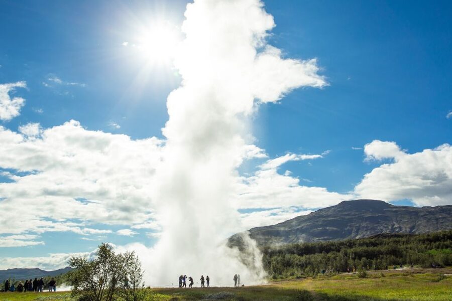 Reykjavik: Golden Circle Day Tour with optional Blue Lagoon - Geysir Hot Springs and Strokkur: timed eruptions you can plan for