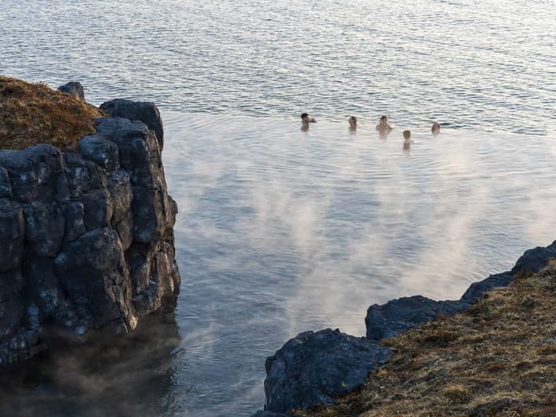 Reykjavik: Golden Circle, Farm & Sky Lagoon Small-Group Tour - Kerið crater: easy crater top photos, optional steps down