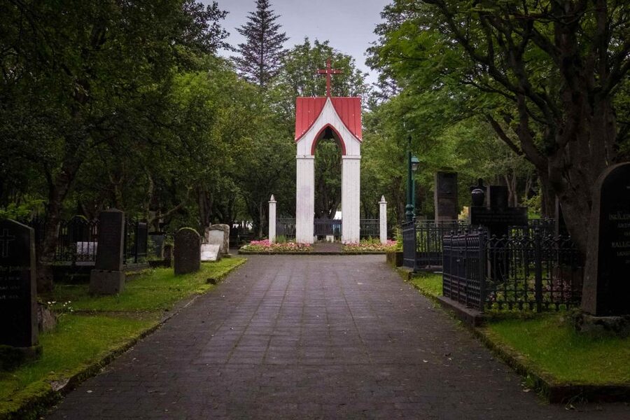 Reykjavik: Guided Folklore Walking Tour - Cathedral of Christ the King: Catholic architecture and saga storytelling