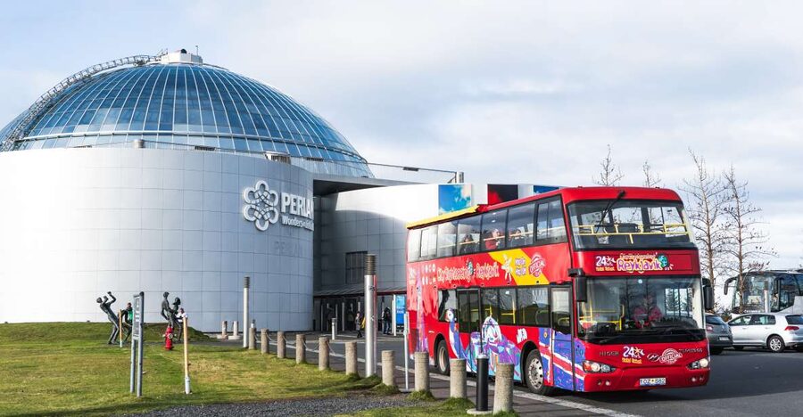 Reykjavík: Hop-On Hop-Off Bus and Perlan Museum Entry Ticket - Starting at Harpa Convention Center: your easiest launch point