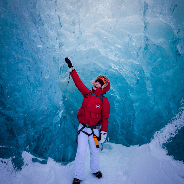 Reykjavík: Iconic Glacier Hike, South Coast & Waterfalls - Skógafoss: 60 Meters of Water, Rainbows if You’re Lucky
