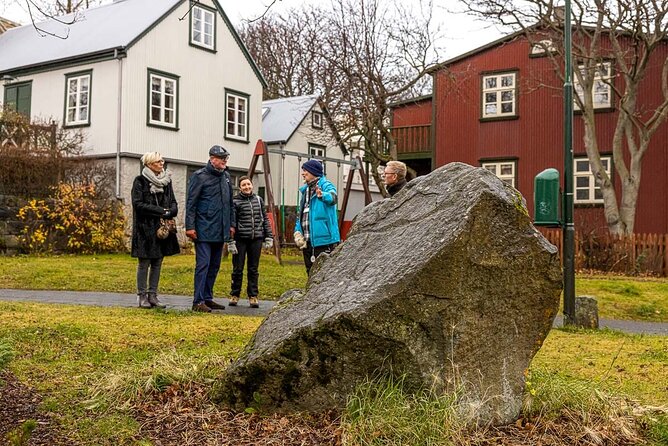Reykjavík Interactive City Tour - Down by the water: Reykjavík Stone Pier, sculpture moments, and Eyjarslóð 9