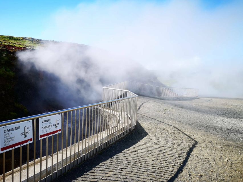 Reykjavik: Lava Cave, Hot Springs, Horses & Waterfalls Tour - The Viðgelmir Lava Cave Walk: Colors, Cold, and Wet Ground