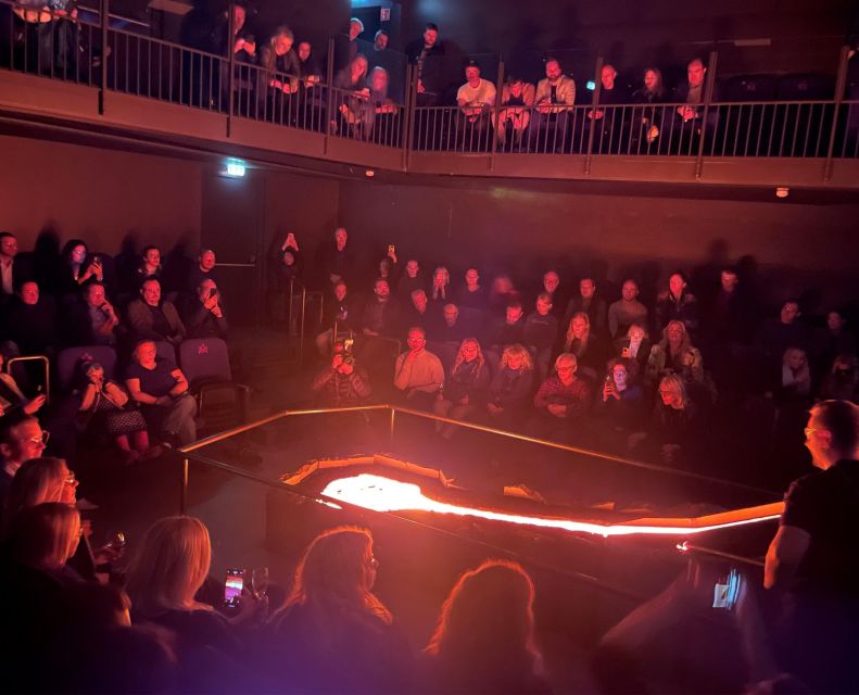 Reykjavik: LAVA SHOW - Immersive Experience Entry Ticket - Balcony seats and the backstage furnace room: how Premium feels in real life