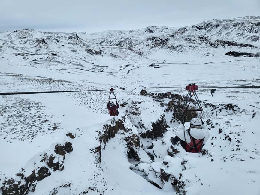Reykjavik: Mega Zipline Adventure - Comfort essentials: warm layers and hiking shoes