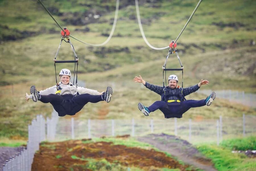 Reykjavik: Mega Zipline Adventure - Svartagljúfur gorge: the views that make speed feel worth it