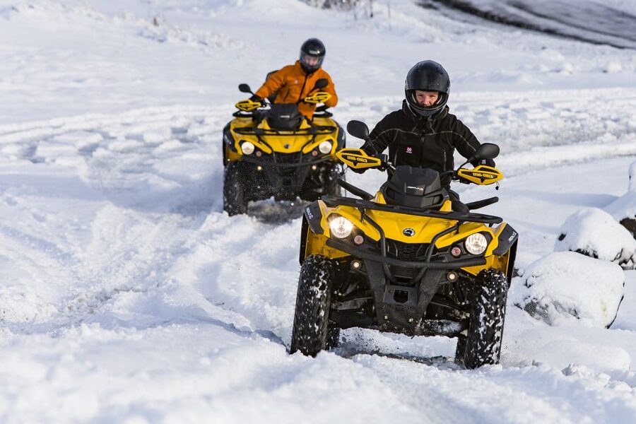 Reykjavik Quad Bike Twin Peaks Tour - Lake Hafravatn Start: Gravel Roads and Getting Control Fast