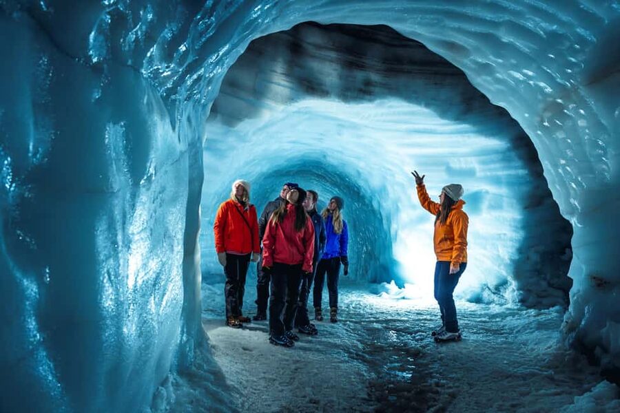 Reykjavik: Silver Circle + Ice Tunnel, Baths, or Lava Cave - Your one big choice: ice tunnel, lava cave, or canyon baths
