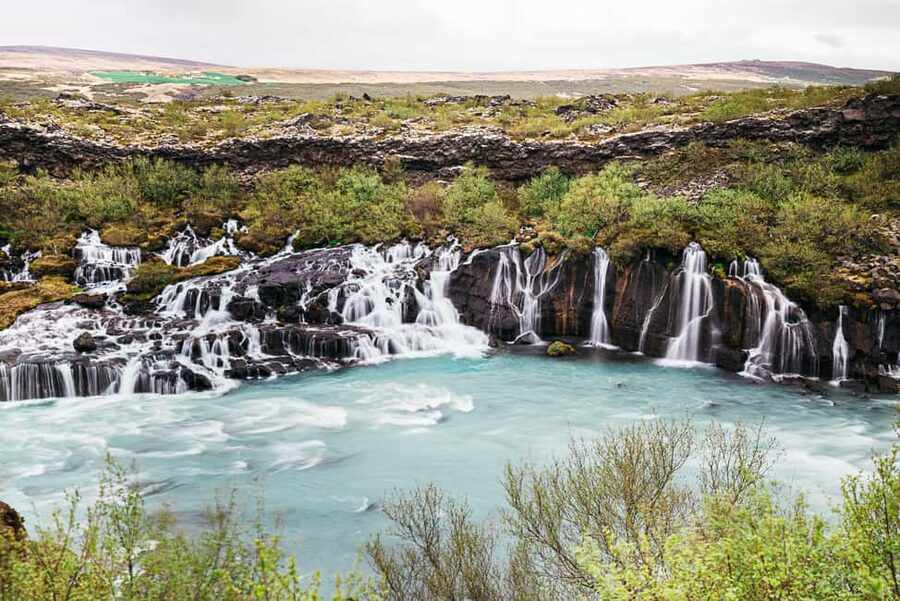 Reykjavik: Silver Circle + Ice Tunnel, Baths, or Lava Cave - Deildartunguhver hot springs: 97°C geothermal chaos