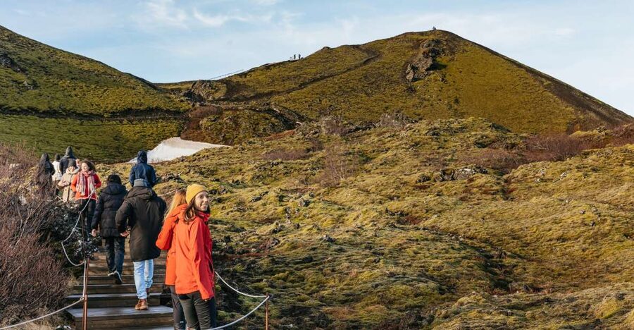 Reykjavik: Silver Circle Tour, Canyon Ride, & Thermal Baths - Hraunfossar and Barnafoss: lava waterfalls that run for nearly a kilometer