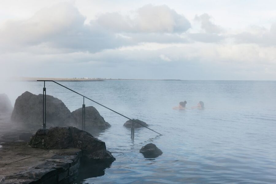 Reykjavik: Sky Lagoon Admission with Transfer - Locker rooms and included spa products: what to bring, what they give you