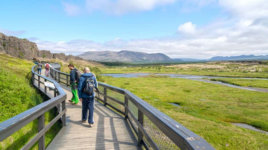 Reykjavik: Small Group Golden Circle from Cruise Terminal - Oxarárfoss: A Short Waterfall Stop That Lets You Breathe