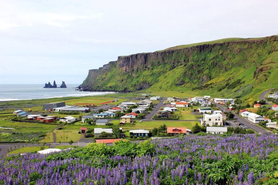 Reykjavik: South Coast and Katla Ice Cave Small Group Tour - Vikurfjara black sand beach near Vík: dramatic views, real footing