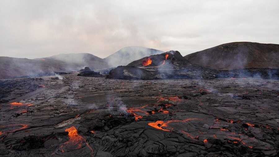 Reykjavík: Volcano Hike, Visit Grindavík and Blue Lagoon - Grindavík: seeing tectonic rifts through local resilience