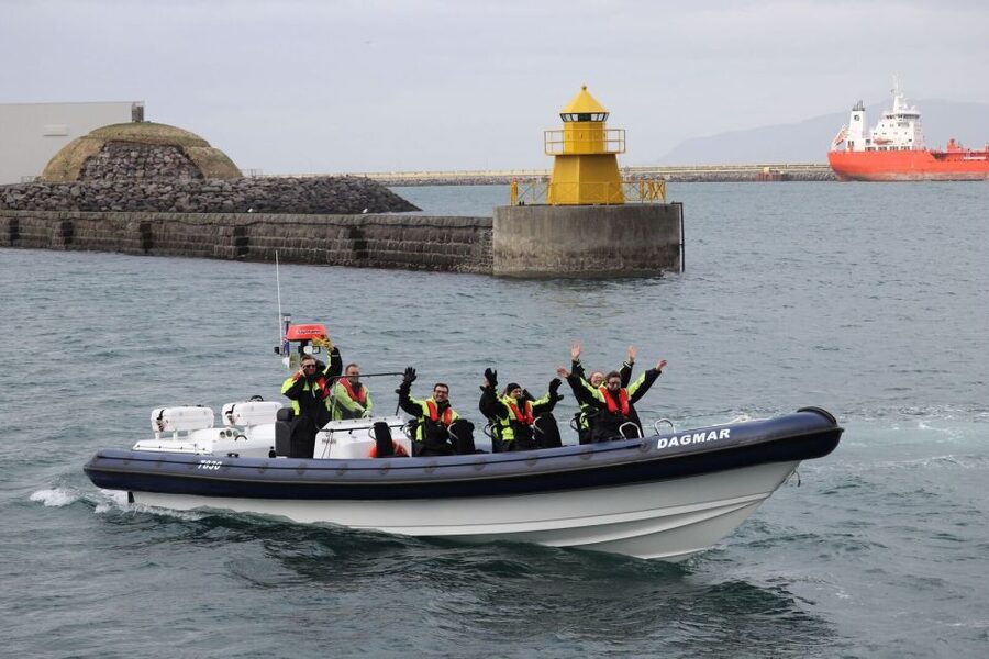 Reykjavik: Whale Watching Tour by RIB Boat - Summer Akurey puffins: nesting grounds you can see from the coast