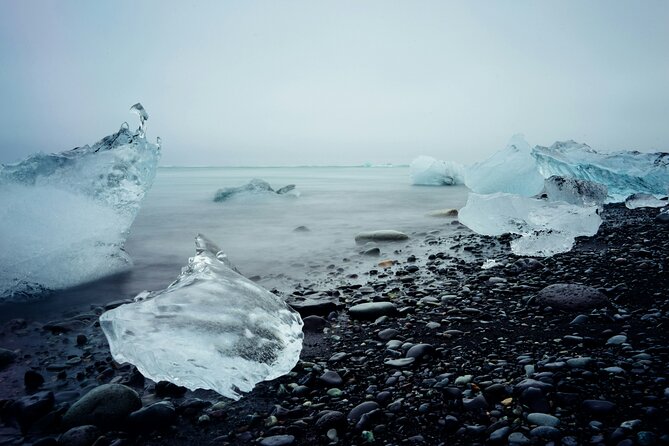 Shared Group Glacier Lagoon Tour from Djupivogur - First stop: Jökulsárlón Glacier Lagoon and how to use the 30 minutes