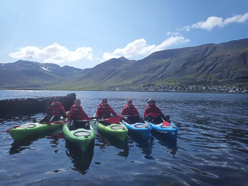 Siglufjörður / Siglufjordur: Guided kayak tour. - Equipment details that affect comfort (a lot)