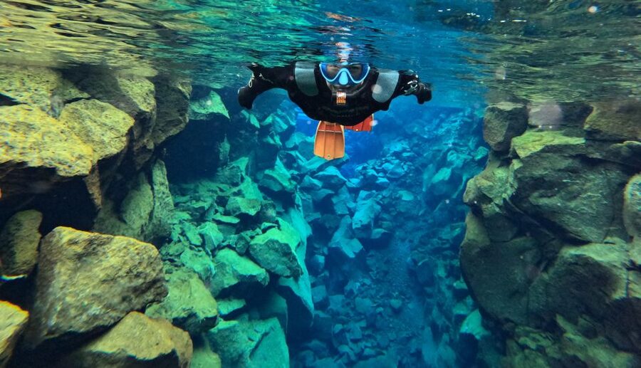 Silfra: Fissure Snorkeling Tour with Underwater Photos - The 3-hour flow: briefing, the walk-in, your 50-minute snorkel, then warm-up