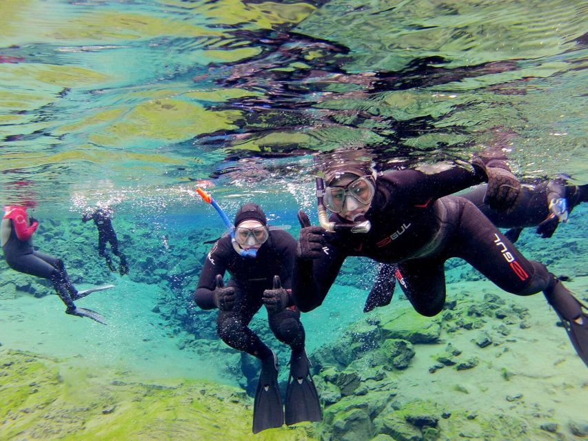 Silfra: Half-Day Snorkeling Day Trip with Underwater Photos - Floating between tectonic plates: what the snorkeling feels like