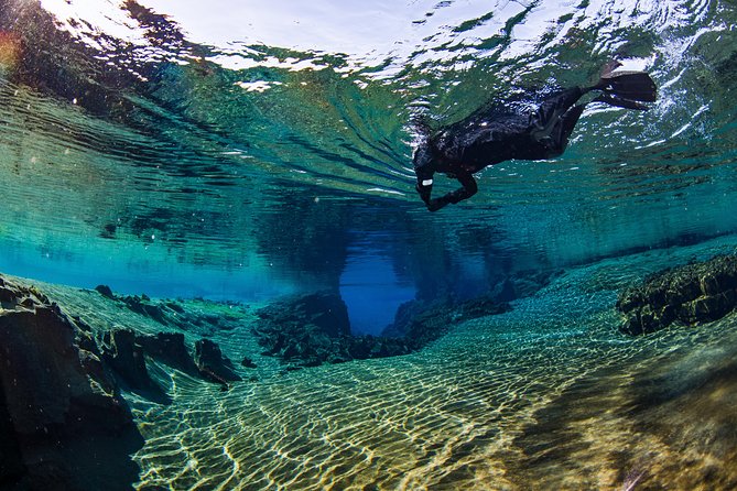 Silfra: Snorkeling Between Tectonic Plates Pick Up from Reykjavik - The snorkeling route, Big Crack to Silfra Lagoon in 30 to 45 minutes