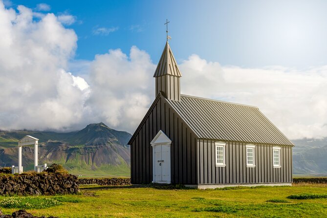 Snaefellsnes Peninsula Self-Guided Driving Audio Tour - Beaches and waterfalls with folklore hooks: seals, the Lady of the Mountain, and elfin weddings