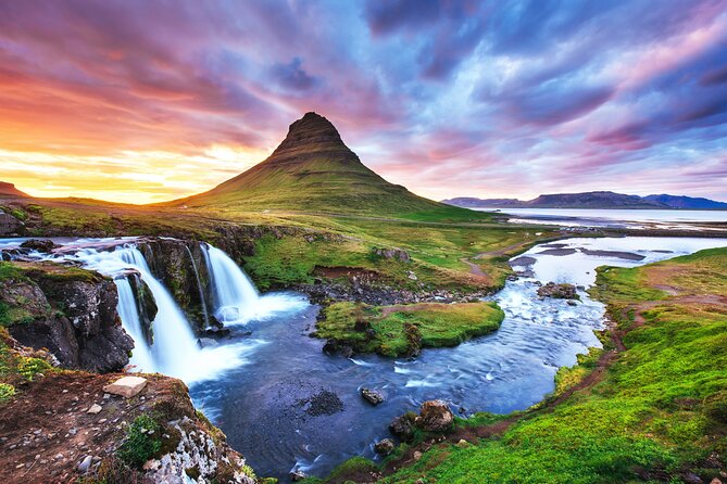 Snaefellsnes Peninsula Tour from Grundarfjordur Port - Kirkjufell Mountain and Kirkjufellsfoss: the photo stop that sets the tone
