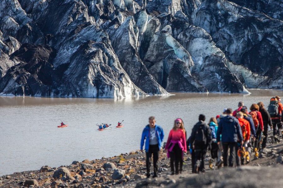 Sólheimajökull: Guided Kayaking Tour on the Glacier Lagoon - Sólheimajökull Glacier Lagoon Kayaking: the viewpoint you cannot get from shore