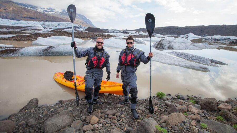 Sólheimajökull: Guided Kayaking Tour on the Glacier Lagoon - Iceberg education: how the guide turns a cool view into understanding