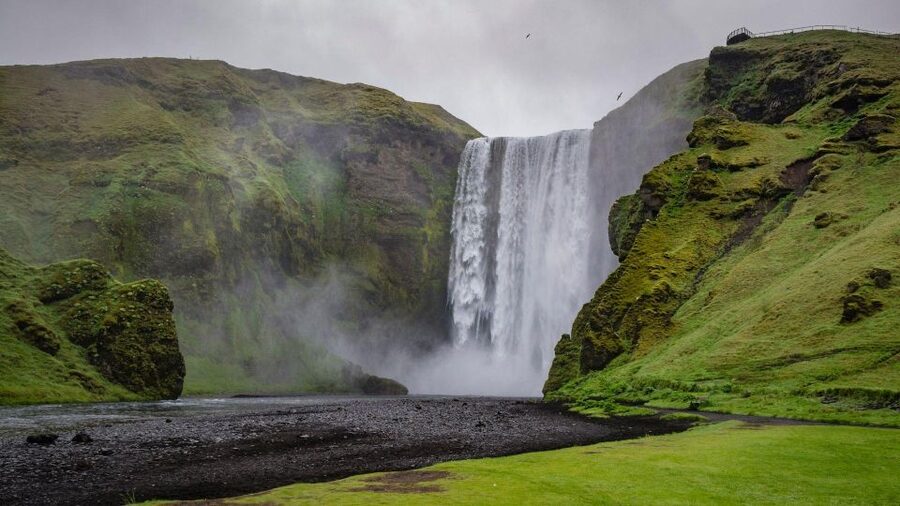South Coast of Iceland. Black beach, glaсier, waterfalls... - Seljalandsfoss: Walking Behind a 60-Meter Water Curtain