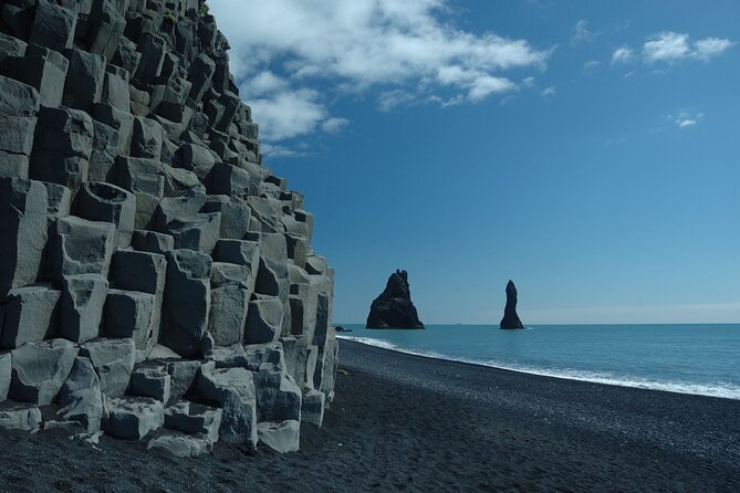 South Shore and Eyjafjallajökull Super Jeep Tour from Reykjavik - Reynisfjara Black Sand Beach: Basalt Columns and Dangerous Water