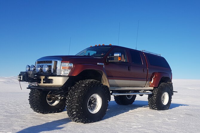 Super Jeep Glacier Tour on Vatnajökull - The Drive Itself: Lava, Black Sand, and a Big Vertical Gain