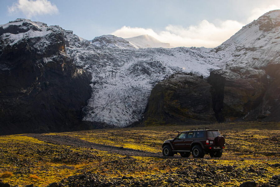 Super Jeep Private tour in Þórsmörk - River crossings, snacks, and the comfort you will actually notice