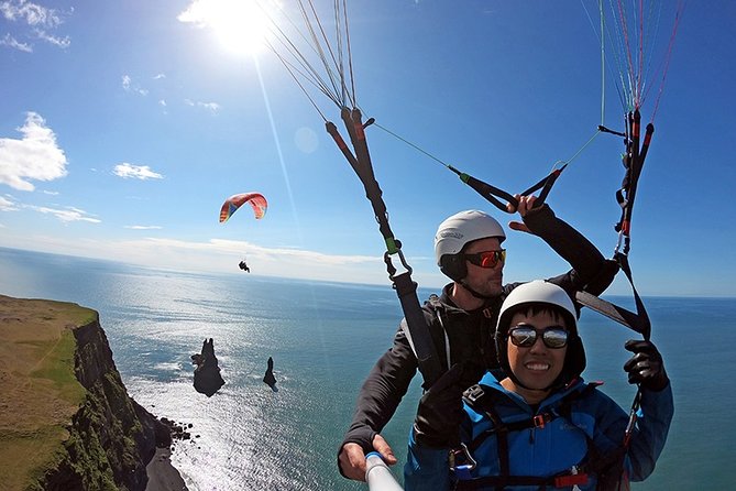 Tandem Paragliding Flights from Vik - How the Instructor Flight Works, and What You Actually Do
