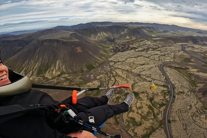 Tandem Paragliding over the Rugged Lava Fields at Blue Mountains - Getting to the Jump-Off Point: 4x4 to Reykjanesfólkvangur