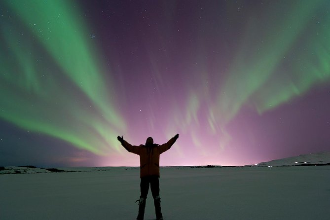The Golden Circle & Northern Lights Guided Combo tour - Gullfoss waterfall: the three-step drop and why 45 minutes is just right