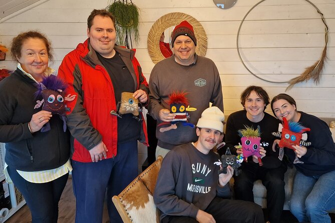 The Wool Monster Workshop - make your own souvenir! - Meeting at Lambhagi 17, and the short ride near Reykjavik