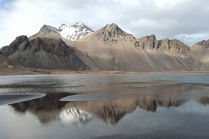 Tour from Djúpivogur: Stokksnes-Vestrahorn-Höfn(lunch)-viewpoint - Stokksnes: black sand, sea mist, and the Mount Vestrahorn viewpoint