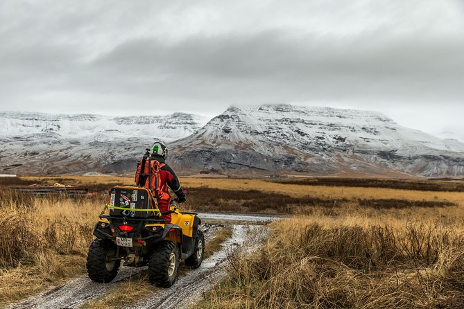 Twin Peaks ATV Iceland Adventure from Reykjavik - The Ride Starts Easy, Then Changes Fast Near Lake Hafravatn